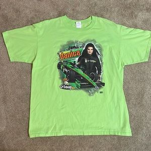Danica Patrick GoDaddy Indy car racing T-shirt